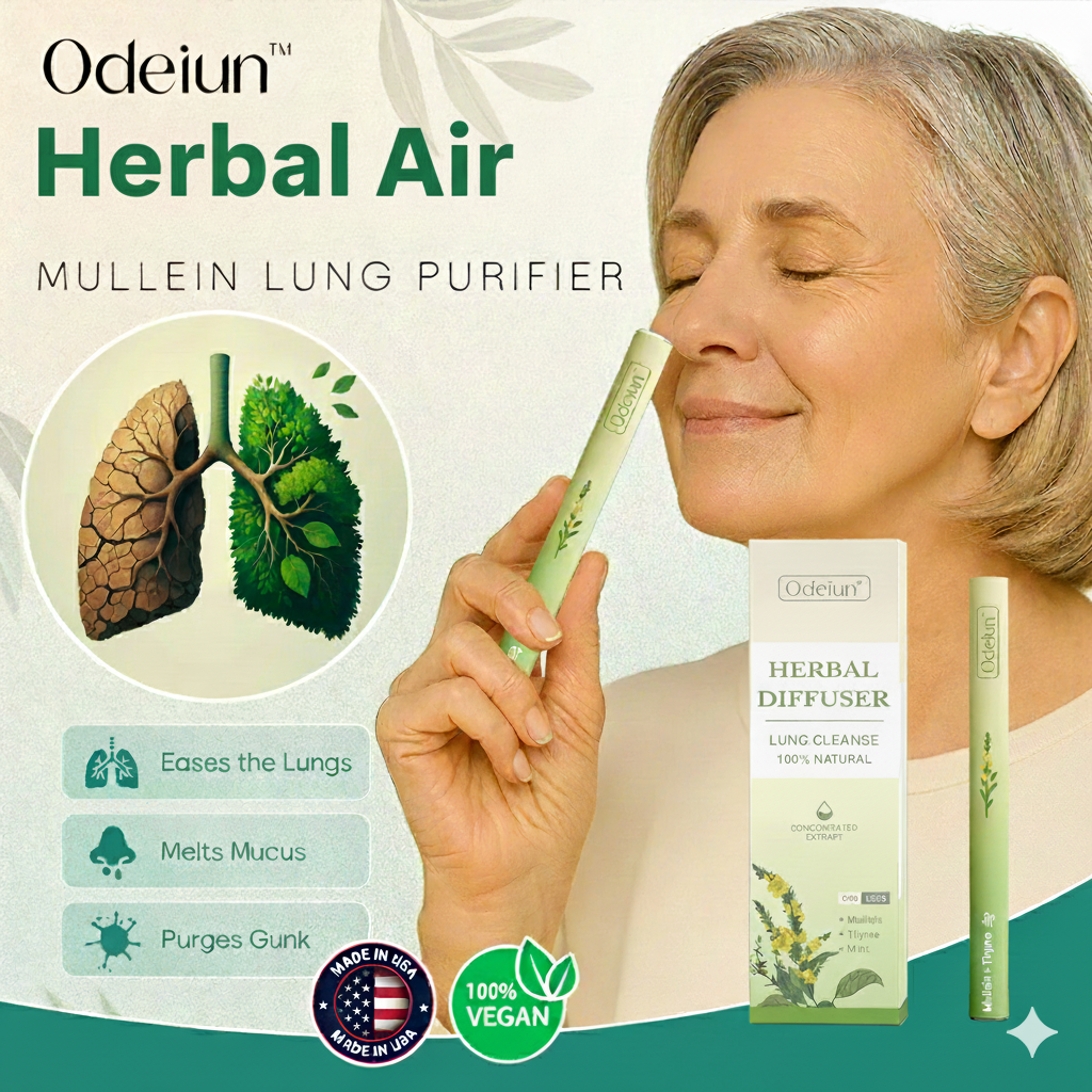 šæ ODEIUN⢠Herbal Diffuser: Reclaim Your Lungs, Restore Your Calm.