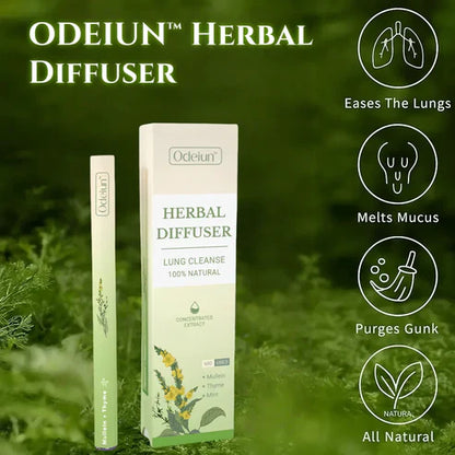 🌿 ODEIUN™ Herbal Diffuser: Reclaim Your Lungs, Restore Your Calm.