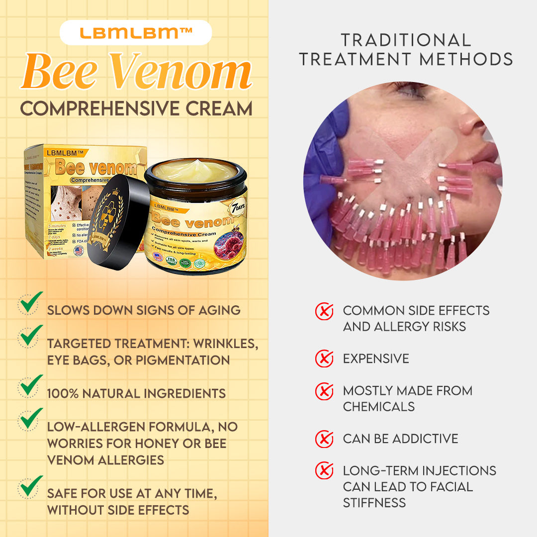 🔥Made and Shipped from USA ✨ LBMLBM™ Bee venom Comprehensive Cream 🔥 LAST DAY 80% OFF